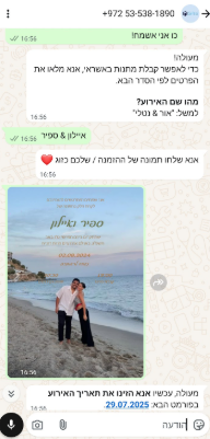 מאשרים פרטים